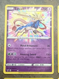 5 Cards Pokemon Amazing Rare Cards Bundle Vivid Voltage NM - Image 2