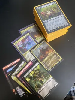 Warhammer 40k the Ruinous Powers Commander Deck MTG Sleeved Mint - Image 1