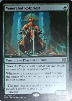 Magic | Phyrexia: All Will Be One | Venerated Rotpriest | 192 | NM - Image 1