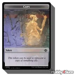 10 pcs Copy Token (001) M/NM Magic: The Gathering MTG The Lost Caverns Of Ixalan - Image 1