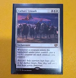 Wizards of the Coast MTG Cathars' Crusade 0067 Regular Rare EN Commander 2014 - Image 1