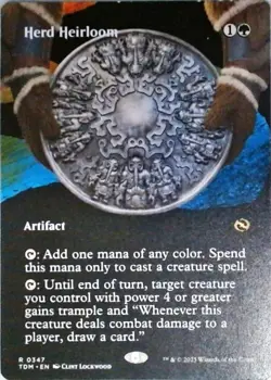 Magic | Tarkir: Dragonstorm | Herd Heirloom (Borderless) | 347 | NM - Image 1