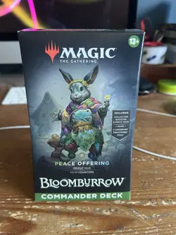 Magic the Gathering Bloomburrow Peace Offering Commander Deck Sealed - Image 1