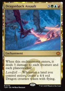 Mint/Near-Mint, English - 1 x MTG Dragonback Assault Tarkir: Dragonstorm - Image 1