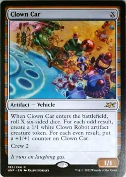 Magic | Unfinity | Clown Car | 186 | NM - Image 1