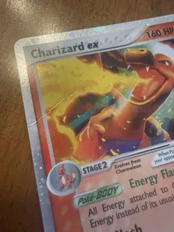Charizard ex 105/112 FireRed & LeafGreen Ultra Rare Holo EX Pokemon TCG 2004 - Image 2