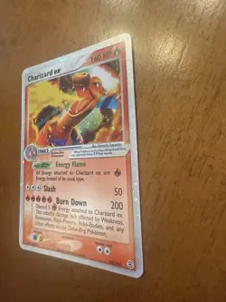 Charizard ex 105/112 FireRed & LeafGreen Ultra Rare Holo EX Pokemon TCG 2004 - Image 4