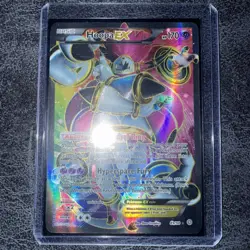 Hoopa EX 89/98 Full Art Ultra Rare Ancient Origins Pokemon Card NM/LP - Image 1