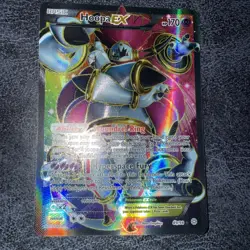 Hoopa EX 89/98 Full Art Ultra Rare Ancient Origins Pokemon Card NM/LP - Image 2