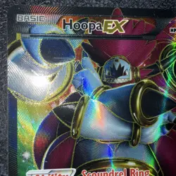 Hoopa EX 89/98 Full Art Ultra Rare Ancient Origins Pokemon Card NM/LP - Image 3
