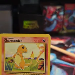 Wizards of the Coast Pokemon TCG Charmander 46/102 Base Set Reg C EN 1999 - Image 2