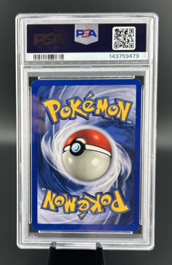 1999 Pokemon GROWLITHE 28/102 Shadowless PSA 8 - Image 2