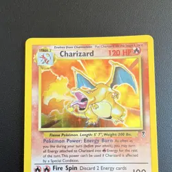 Charizard (LEGENDARY Collection) 3/110 Reverse Holo Rare 2002 Pokemon TCG - Image 4