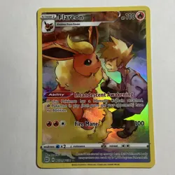 Pokemon - Flareon - Brilliant Stars - TG01/TG30 Near Mint Condition - Image 1