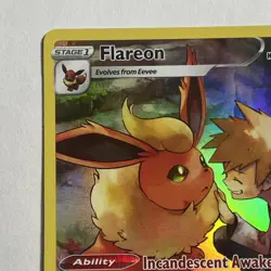 Pokemon - Flareon - Brilliant Stars - TG01/TG30 Near Mint Condition - Image 2