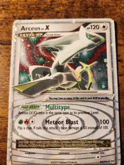 Arceus Lv. X Pokemon TCG 95/99 2009 Pokemon Nintendo HP120 Level Up - Image 4