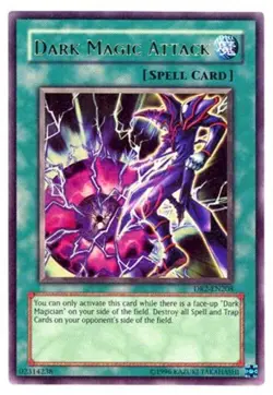 Dark Magic Attack - DR2-EN208 - Ultra Rare - Unlimited Edition - Damaged - Image 1