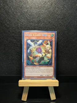 YuGiOh - Droll & Lock Bird (Alt. Art) - RA02 EN006 - Secret Rare 1st Edition NM - Image 1