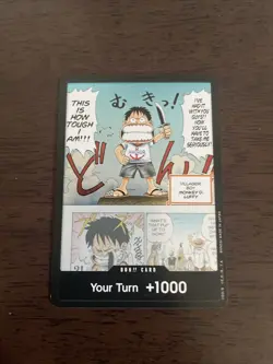 DON!! Card (Young Luffy) (Devil Fruits Collection Vol. 1) One Piece Promotion - Image 1