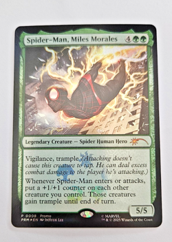 Spider-Man, Miles Morales Promo Card P0008 Magic The Gathering NM - Image 1
