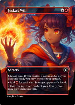 Jeska's Will - High Quality Altered Art Custom Cards - Image 1