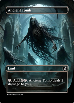 Ancient Tomb - High Quality Altered Art Custom Cards - Image 1