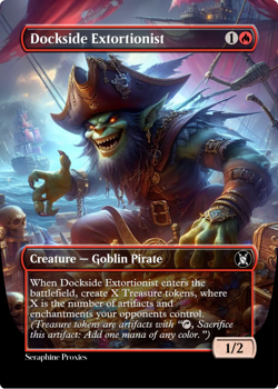 Dockside Extortionist - High Quality Altered Art Custom Cards - Image 1