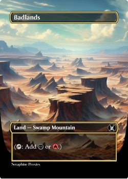 Badlands - High Quality Altered Art Custom Cards - Image 1