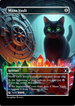 Mana Vault - High Quality Altered Art Custom Cards - Image 1