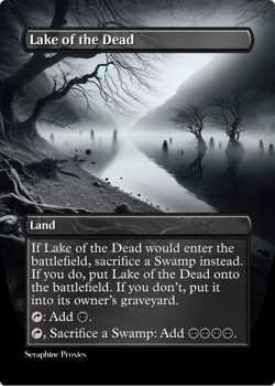 Lake of the Dead - High Quality Altered Art Custom Cards - Image 1