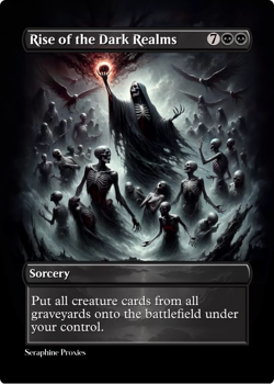 Rise of the Dark Realms - High Quality Altered Art Custom Cards - Image 1