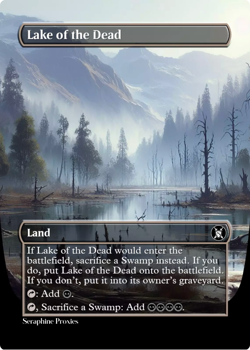 Lake of the Dead - High Quality Altered Art Custom Cards - Image 1