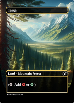 Taiga - High Quality Altered Art Custom Cards - Image 1