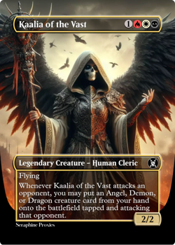 Kaalia of the Vast - High Quality Altered Art Custom Cards - Image 1