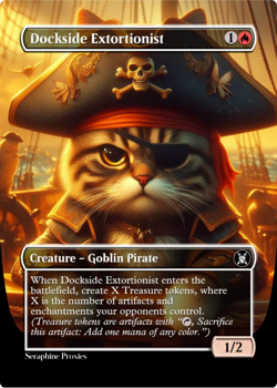 Dockside Extortionist - High Quality Altered Art Custom Cards - Image 1