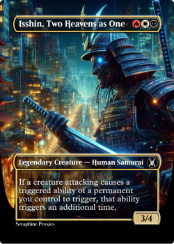 Isshin, Two Heavens as One - High Quality Altered Art Custom Cards - Image 1