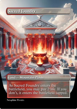 Sacred Foundry - High Quality Altered Art Custom Cards - Image 1