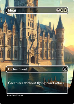Moat - High Quality Altered Art Custom Cards - Image 1