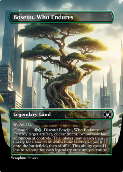 Boseiju, Who Endures - High Quality Altered Art Custom Cards - Image 1