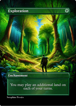Exploration - High Quality Altered Art Custom Cards - Image 1