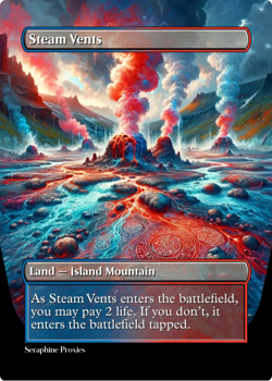 Steam Vents - High Quality Altered Art Custom Cards - Image 1