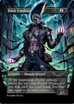 Dark Confidant - High Quality Altered Art Custom Cards - Image 1
