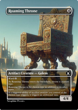 Roaming Throne - High Quality Altered Art Custom Cards - Image 1