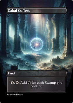 Cabal Coffers - High Quality Altered Art Custom Cards - Image 1