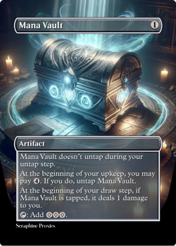 Mana Vault - High Quality Altered Art Custom Cards - Image 1