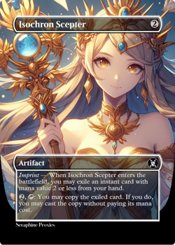 Isochron Scepter - High Quality Altered Art Custom Cards - Image 1
