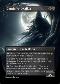 Dauthi Voidwalker - High Quality Altered Art Custom Cards - Image 1