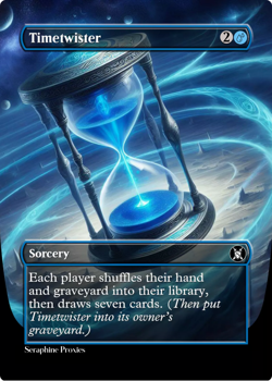 Timetwister - High Quality Altered Art Custom Cards - Image 1