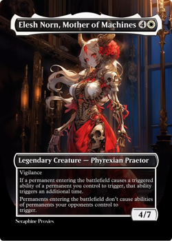 Elesh Norn, Mother of Machines - High Quality Altered Art Custom Cards - Image 1