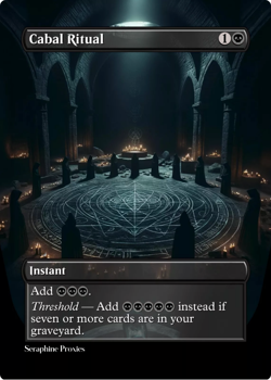 Cabal Ritual - High Quality Altered Art Custom Cards - Image 1